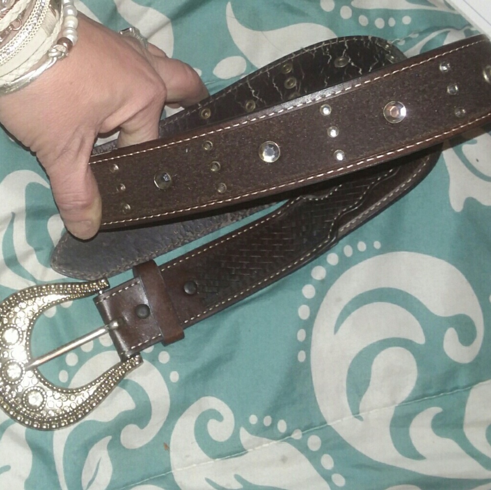 Women's leather/Suede belt